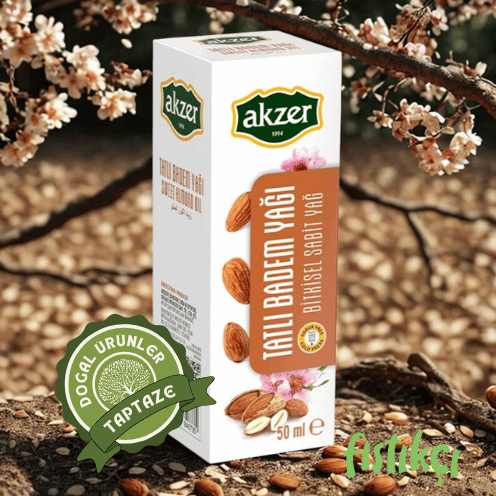 Tatlı Badem Yağı (Soğuk Pres) 50cc